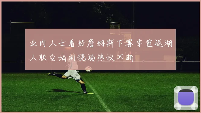 业内人士看好詹姆斯下赛季重返湖人联合试训现场热议不断